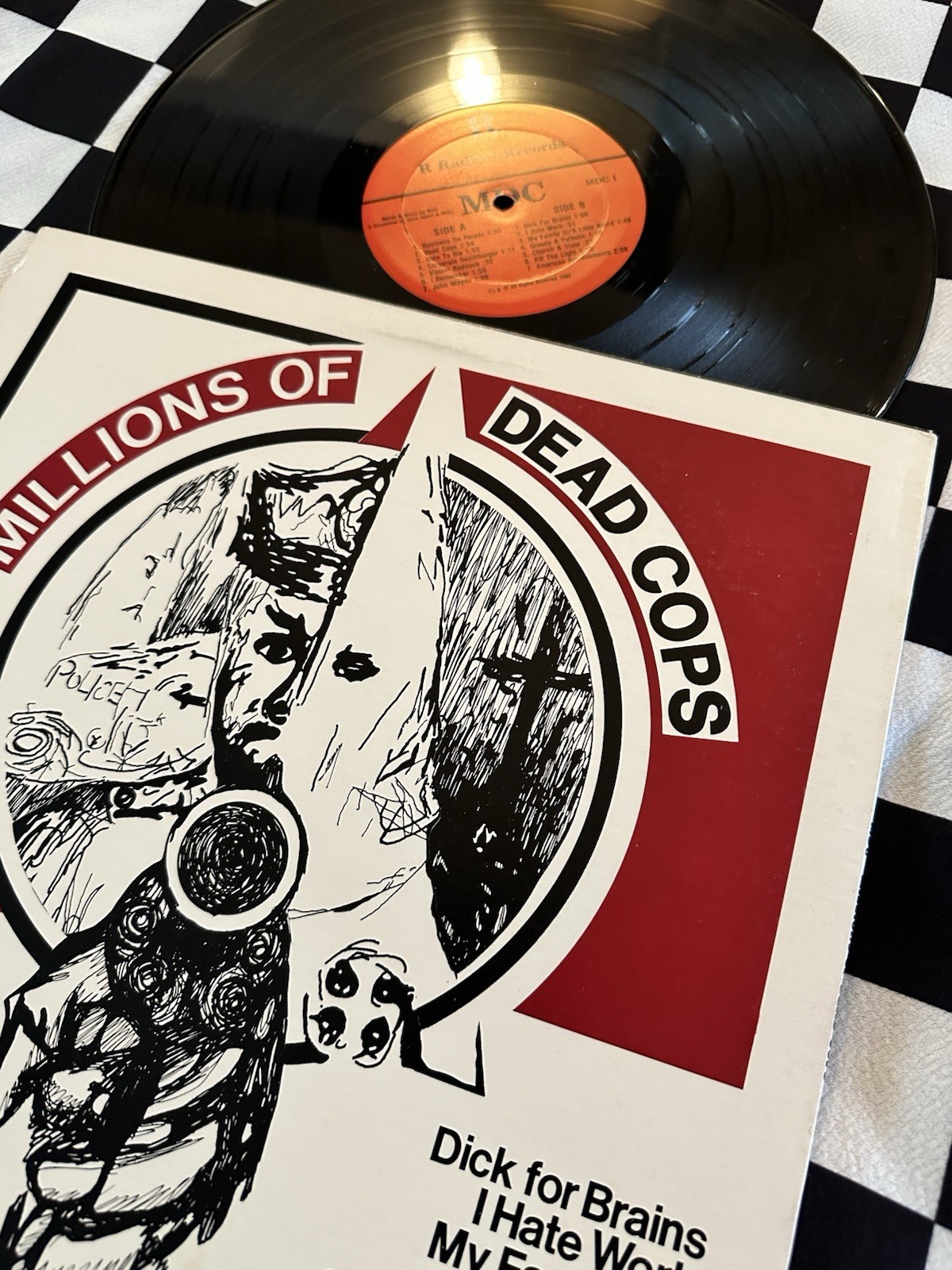 MDC - Millions Of Dead Cops - ORIGINAL 1982 PRESSING!! VG+Vinyl Record
