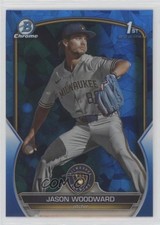 2023 Bowman Chrome Draft Sapphire Edition Jason Woodward #BDC-97 1d9q