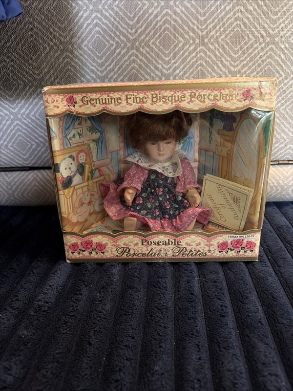 genuine fine bisque porcelain doll PETITES