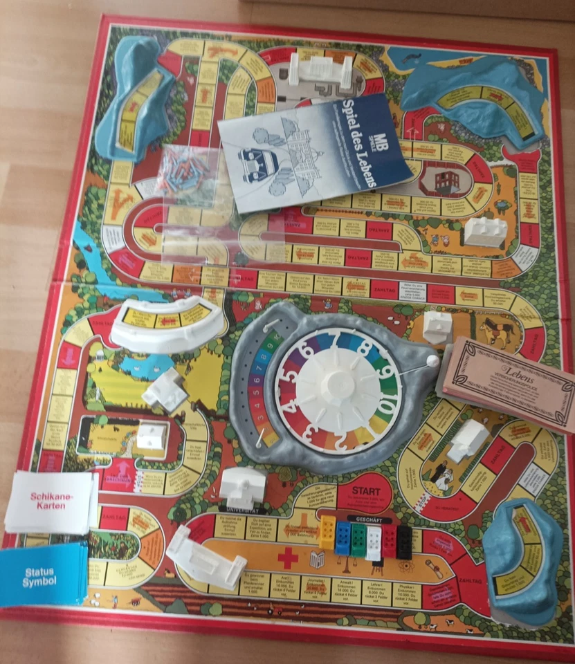 MB Spiele *Spiel des Lebens* 456000 Brettspiel 1984 -100 % vollständig - Bild 2 von 4