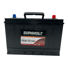 12V 105AH SUPAVOLT HEAVY DUTY COMMERCIAL TRUCK BATTERY