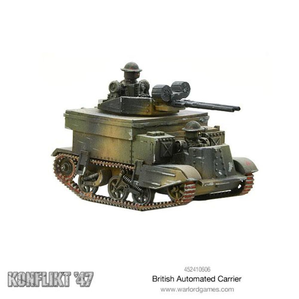 Konflikt '47 - British Automated Carrier - Warlord Games NEW