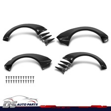 Fender Flares W Front Canards Fin Fit For 2010-2015 Chevy Camaro Zl1 Mb Style