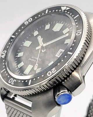 BNIB AUTOMATIC 'WILLARD' JAPAN SEIKO TMI NH35 MILANESE  SAPPHIRE CERAMIC WATCH