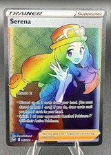 Serena Rainbow 207/195 Secret Rare Silver Tempest Pokemon Card on eBay
