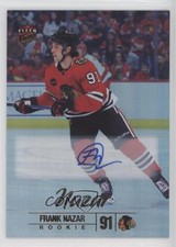 2024-25 Upper Deck Fleer Ultra Rookies Rainbow Foil Frank Nazar #245 Auto 07pz