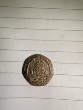 1982 Great Britain 20p Twenty Pence Coin Queen Elizabeth II Uncertified Ungraded