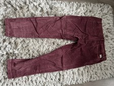 Levi's Men's Corduroy Slim Tapered Stretch Fit Burgundy Chino Jeans 36x32
