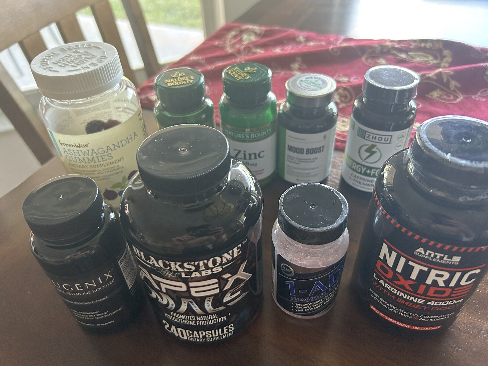 Anabolic Testosterone Booster Stack Black Stone (10 Bottles) eBay