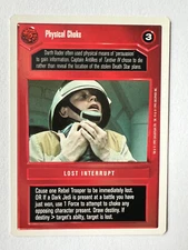 Star Wars CCG Premiere Unlimited (WB) Physical Choke FS Eligible Dollar Rare