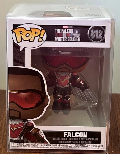 Funko Pop! Vinyl: Marvel Falcon #812 Winter Soldier New Q4 Not Mint Box