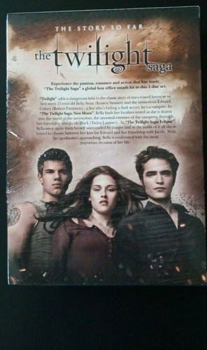 The Twilight Saga - Twilight/New Moon/Eclipse (DVD,2011, 3-Disc set) - Picture 2 of 3