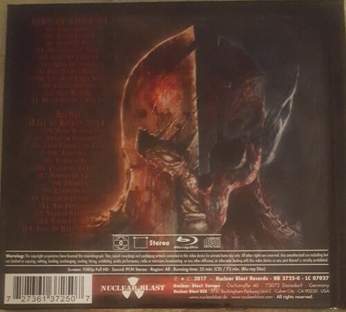 KREATOR 'GODS OF VIOLENCE' LTD CD DIGIBOOK W/LIVE BLURAY ☆VGC☆ SLAYER/EXODUS etc - Picture 4 of 5