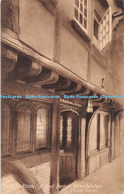R324142 Yeolde Hostel of God Begot Winchester Seitenansicht Postkarte