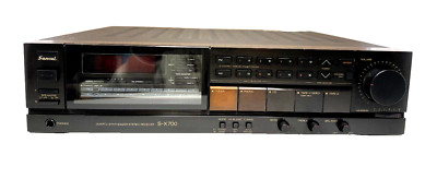 Vintage Sansui Amplified Receiver S-X700 Black TESTED AND WORKING 