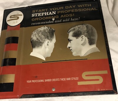 Vintage Barber Sign 19 x 17  Metal Sign Nice Look!