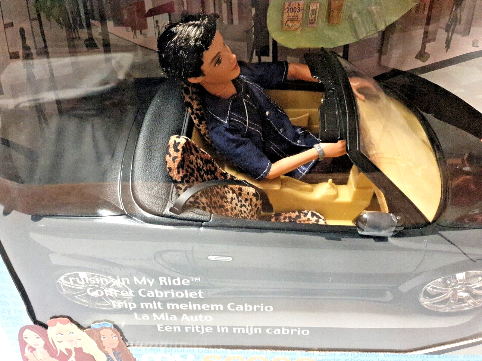 Barbie My Scene Cabrio Cruisin In My Ride Gift Set Mattel von 2003 B6722