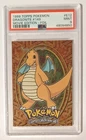 1999 Pokemon Topps Movie Edition Black Logo Dragonite FOIL #E12/12 PSA 9 (MINT)!