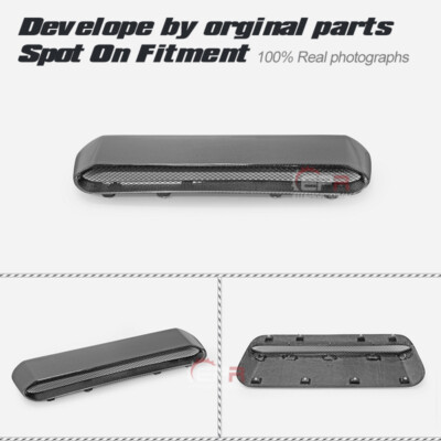 For Subaru VBH WRX OE Type Front Hood Scoop (Replacement) Carbon Fiber