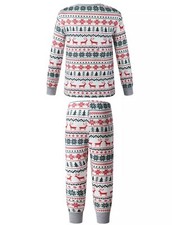 Christmas Holiday Family Matching Pajamas Fair Isle
