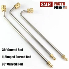 High Pressure Washer Extension Wand Turbo Nozzle 1/4" Quick Connect Spray Tools