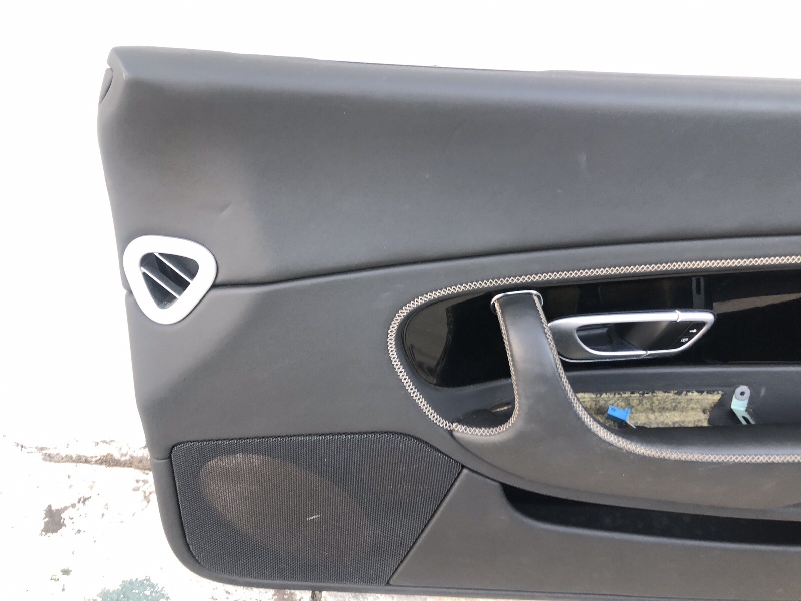 BENTLEY CONTINENTAL GT GTC OEM BLACK LEATHER RH RIGHT DOOR PANEL 2009