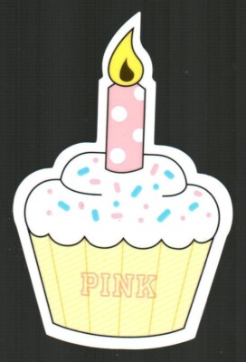 VICTORIA'S SECRET Birthday Cupcake ( 2019 ) Die-Cut Gift Card ( $0 ) eBay