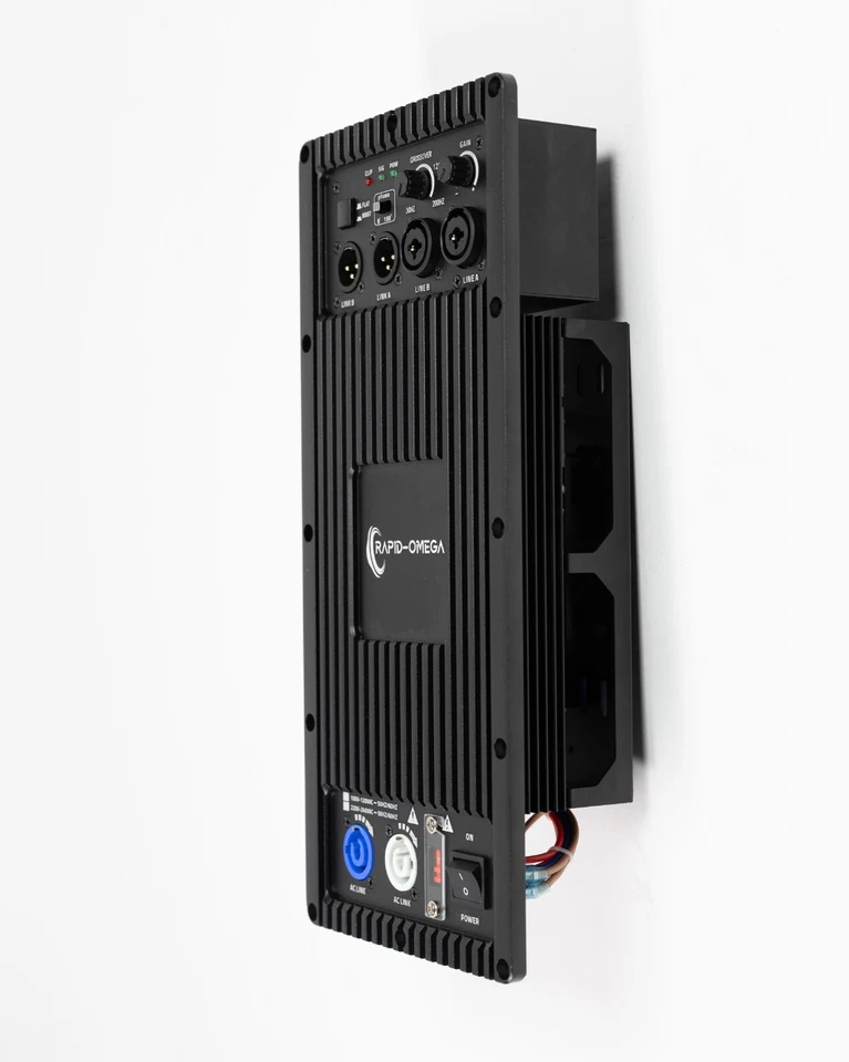 DJ Audio Amplifier Sub Module 1 Channel 1500W 8Ω, 2300W 4Ω, XLR Input, Pro Sound - Image 3 of 4