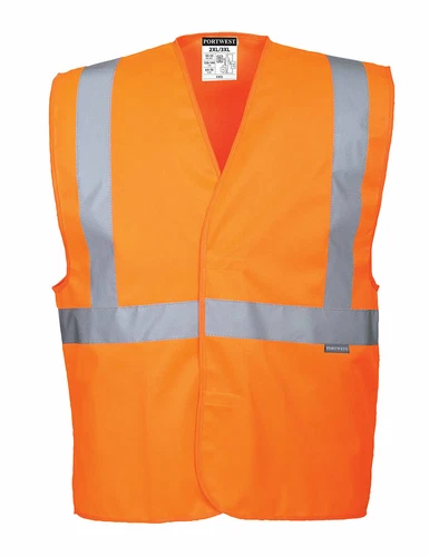 Portwest C472 Hi-Vis Reflective One Band & Brace Lightweight Cooling Vest ANSI image 4