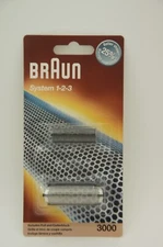Braun 3000 Series System 1-2-3 Shaver Foil and Cutter
