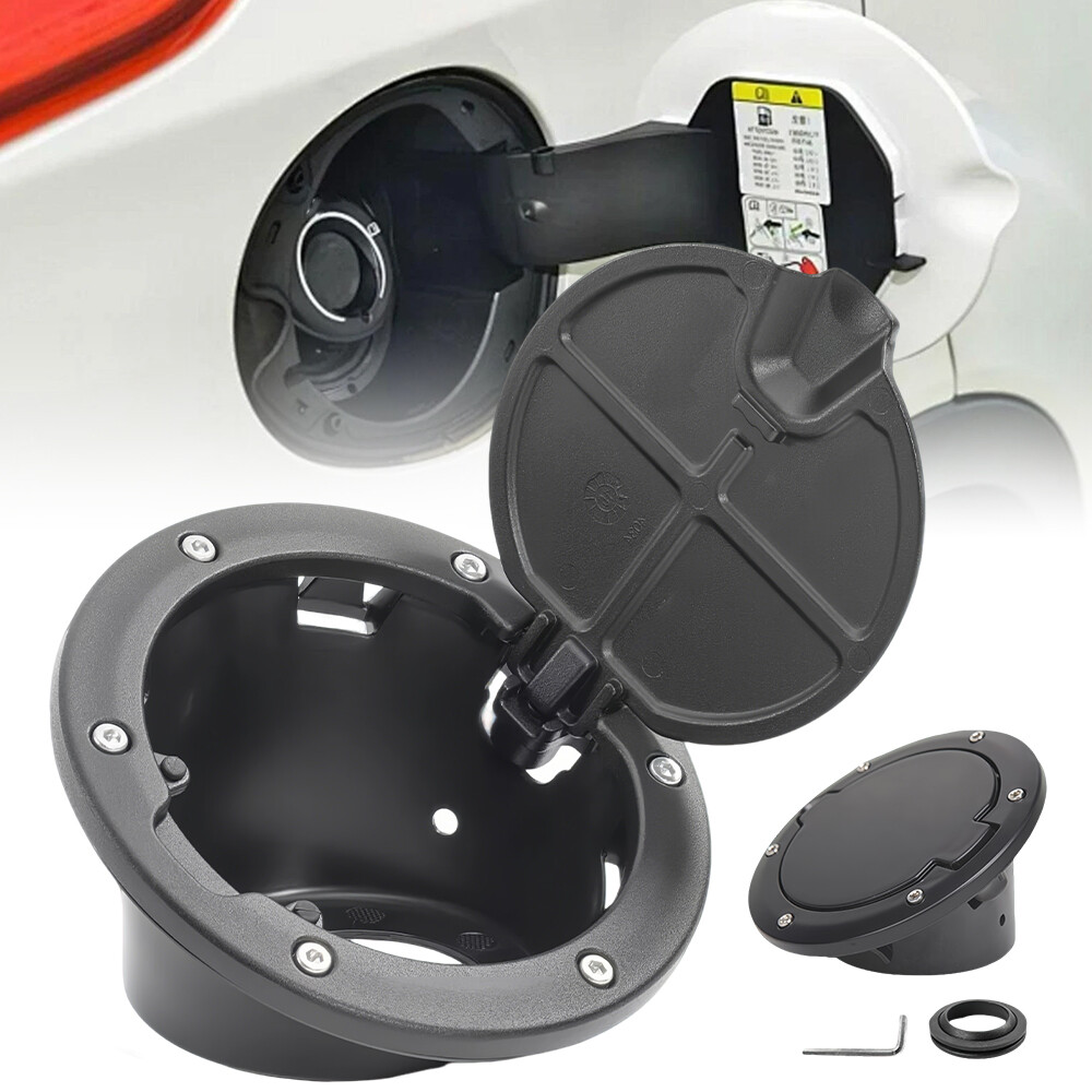 Jeep Wrangler JK 2007-2018 Fuel Filler Door Cover Gas Cap Replacement Accessory