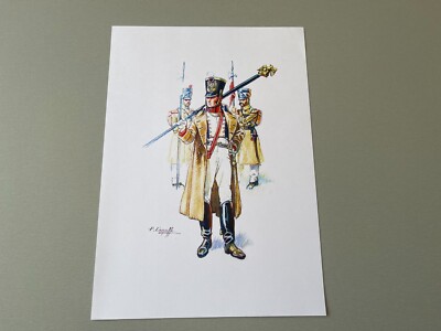 Plakat: Adlertor eines Linieninfanterieregiments im Ersten Kaiserreich