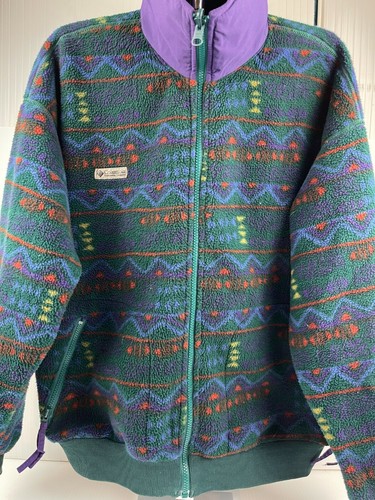 aztec fleece zip up