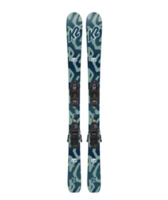 K2 Indy Kid's All-Mountain Skis, 88cm w/ FDT 4.5 Jr Bindings MY25