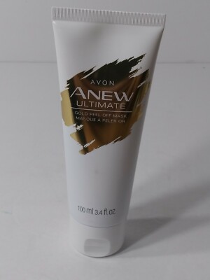 AVON ANEW ULTIMATE GOLD PEEL OFF MASK ~ FULL SIZE ~ NEW SEALED