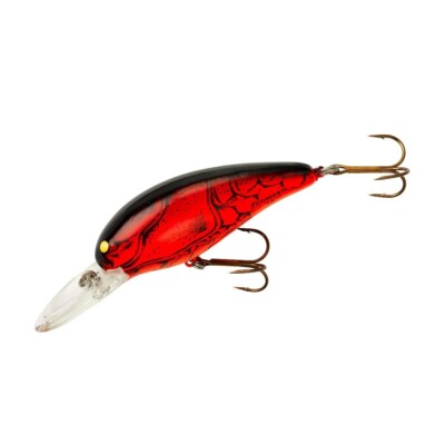  Bomber Wobbler Model A, B-07A XC5 - Apple Red Crawdad, für Barsch Hecht Zander 