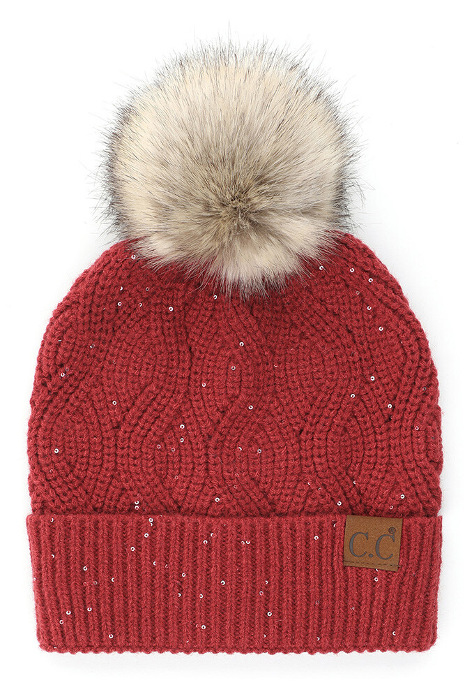 C.C Exclusive Women Soft Warm Knitted Brioche Cable Pattern  display picture 3