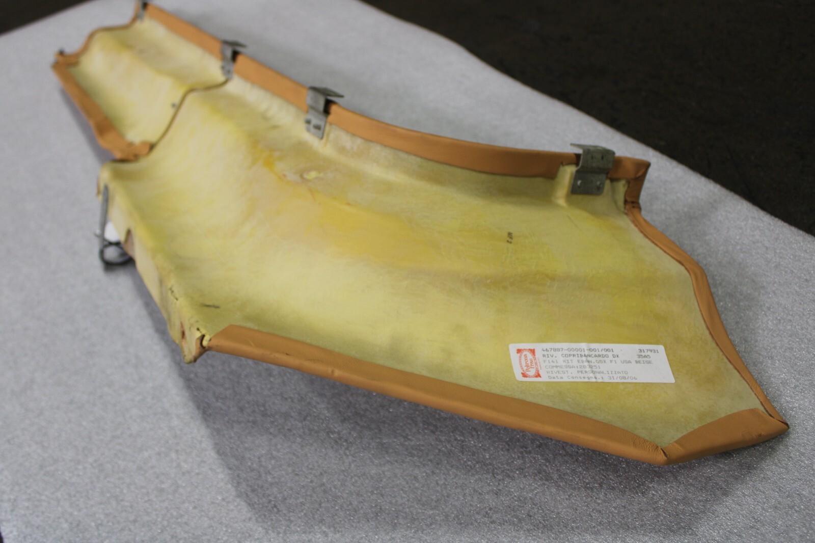 Ferrari 599 GTB, RH, Right, Sill Cover Interior Trim Panel, Used, P/N 69365400