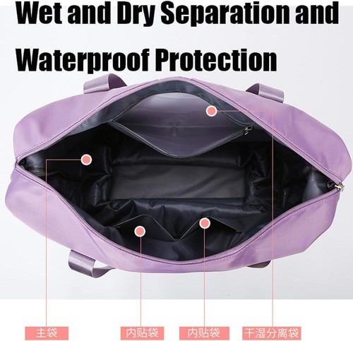 Ambitionous 2025 Foldable Travel Bag w/Removable 360° Silent Wheel LargeCapacity - Picture 35 of 57
