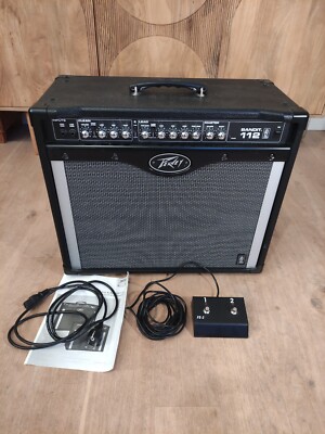 Gitarrenverstärker Peavey Bandit 112 + Fußschalter Hughes & Kettner