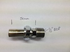MYSON 50MM EXTENDED CHROME THERMOSTATIC RADIATOR VALVE TAIL