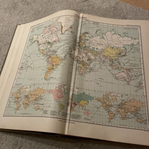 Stielers Handatlas 1910 Antik Atlas 100 (99) Karten In Kupferstich Hand-Atlas - Bild 7 von 13