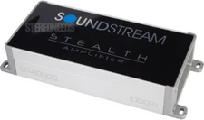 SOUNDSTREAM ST4.1000D COMPACT CAR MOTORCYCLE 4 CHANNEL 1000 WATT AMPLIFIER AMP