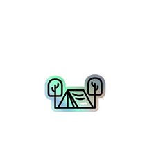 Holographic stickers