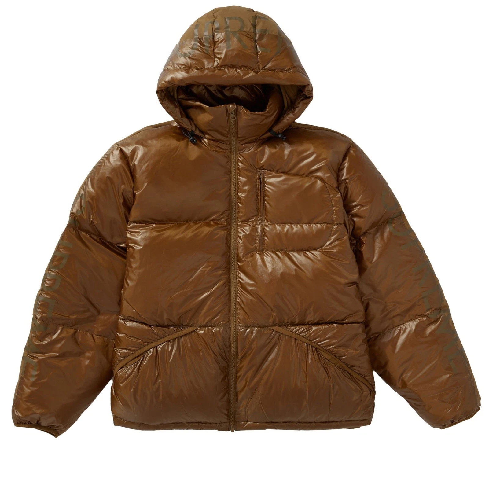 [FW21J24 MARRON] Veste en duvet Supreme Weatherweight homme (FW21)