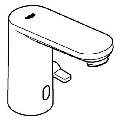 GROHE -IR-Electronics Eurosmart CE 36325002 chrome
