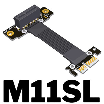 PCIe x1 to x1 PCI-E Cable for Sound Card Wireless Network Card Expansion