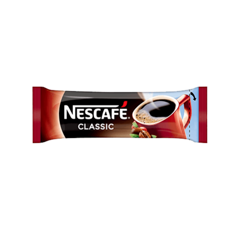 nescafe cigarette NESCAFE Classic Original Instant Coffee, 80 sticks with Free Shipping