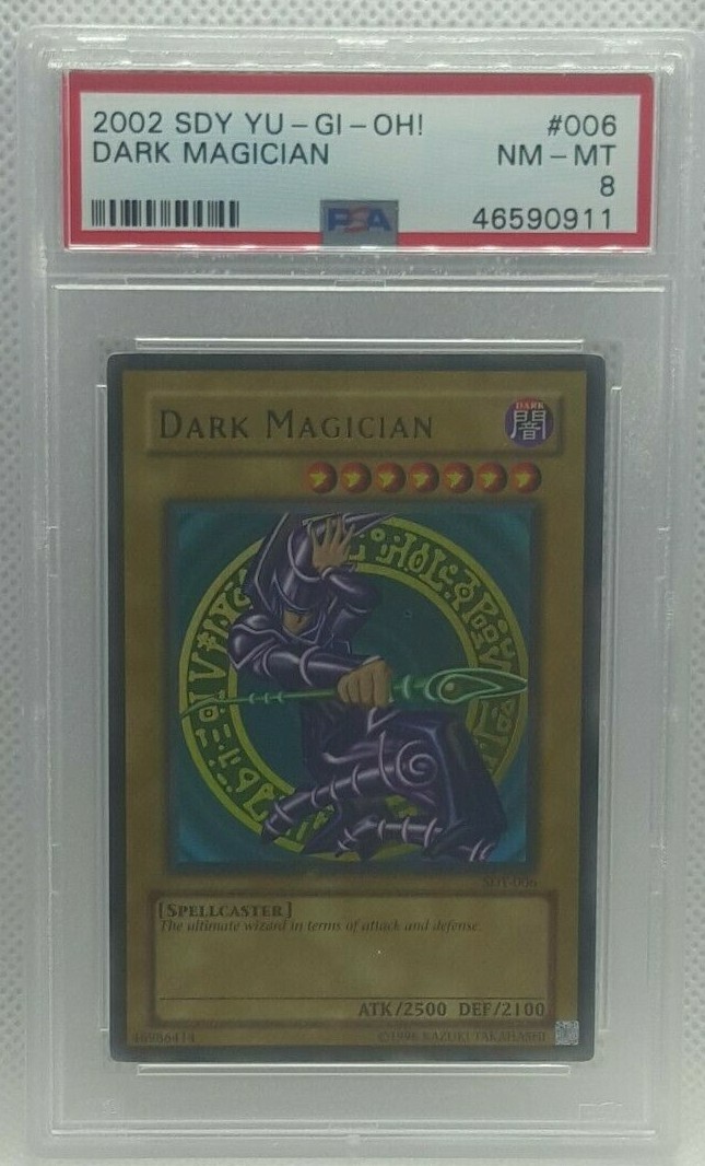 YU-GI-OH 2002 DARK MAGICIAN SDY-006 UNLIMITED PSA-8 | eBay