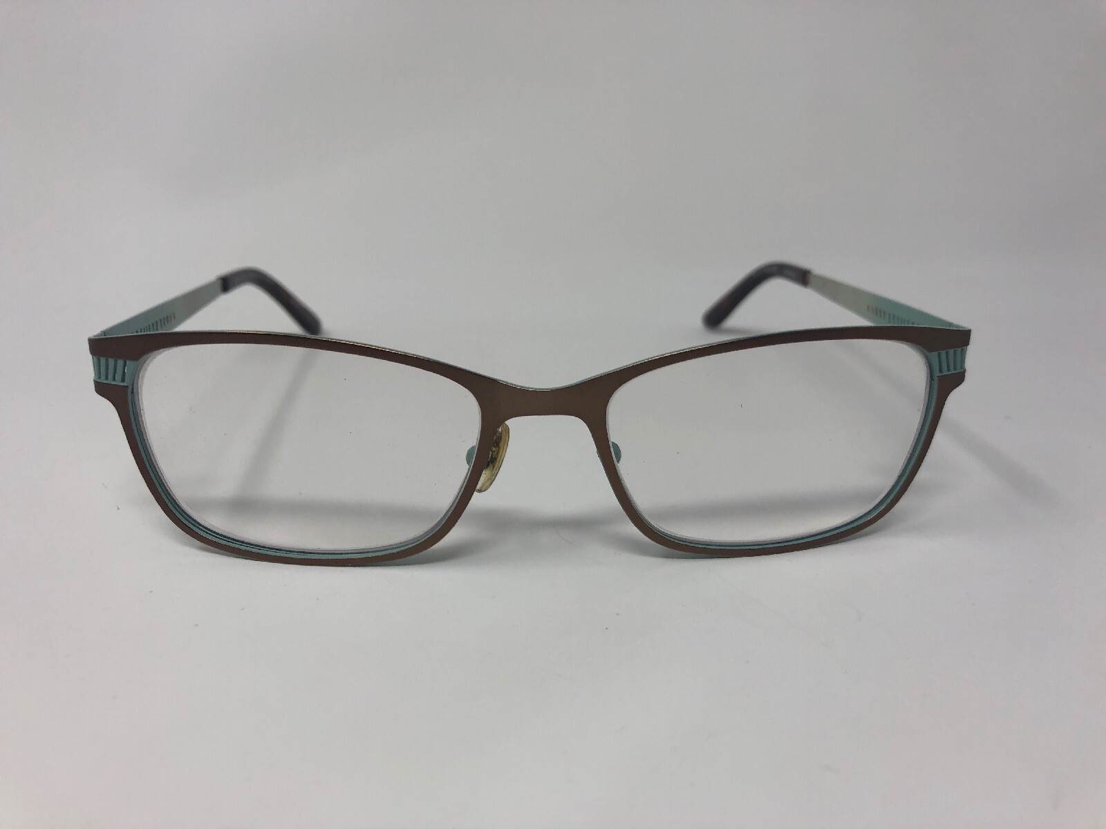 WITTNAUER “MIRANDA” Eyeglasses Frame Womens 5317135 Brown/Mint Matte